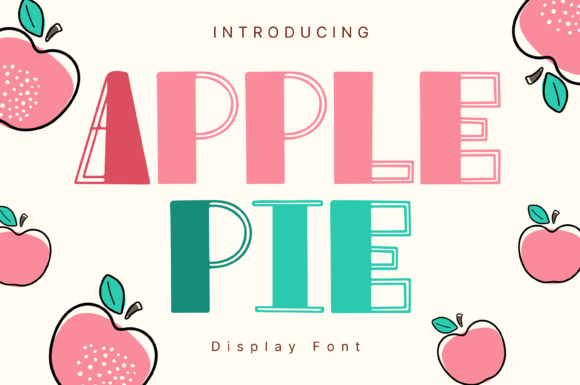 Apple Pie Font for Business Branding