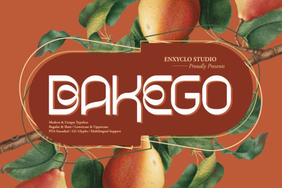 Bakego: A Bold Font for Digital Campaigns