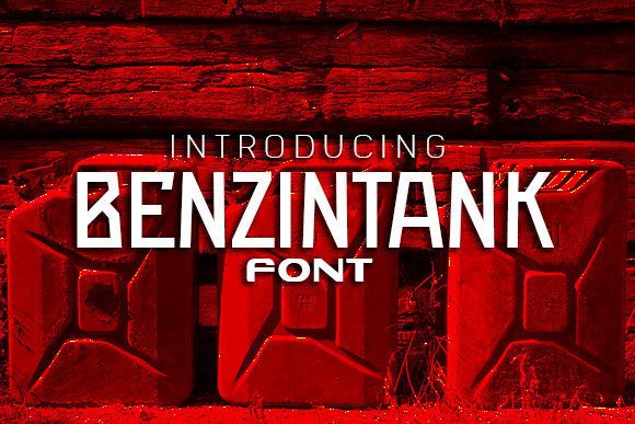 Benzintank Font for Bold Branding