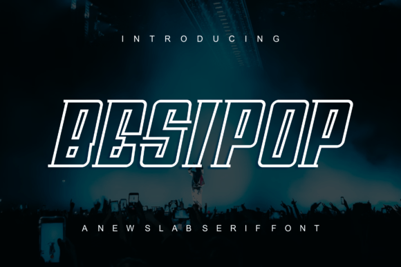 Besipop: A Modern Display Font