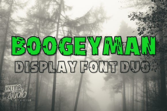 Boogeyman: A Horror Display Font for Bold Branding