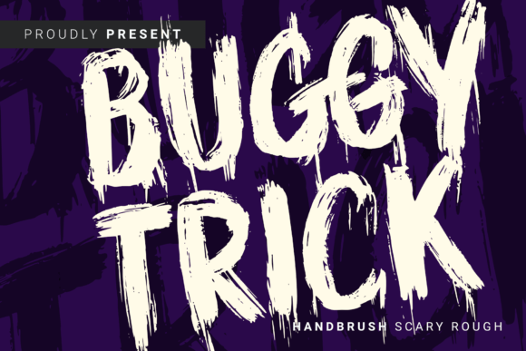 Buggy Trick Font for Halloween Campaigns