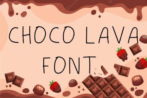 Choco Lava Font for Creative Projects