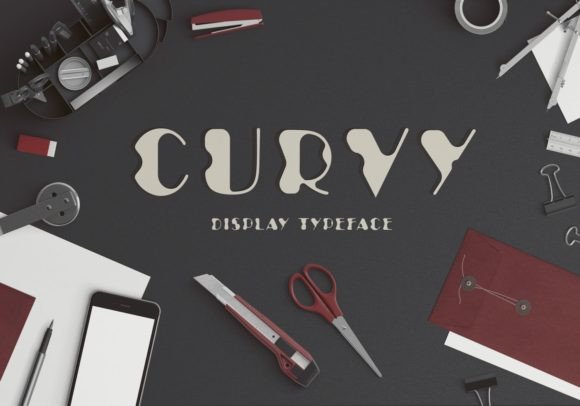 Curvy: A Display Font for Bold Branding