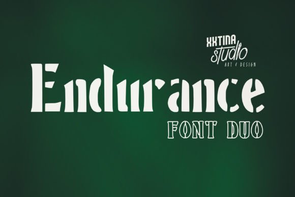 Endurance Font for Creative Projects
