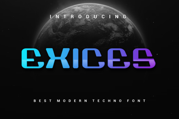 Exices Font for Bold Design