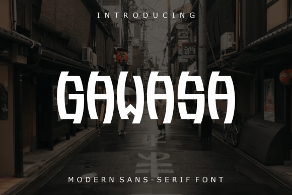 Gawasa Font: Modern Elegance for Handmade Creations