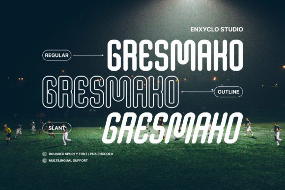 Gresmako Font for Bold Design