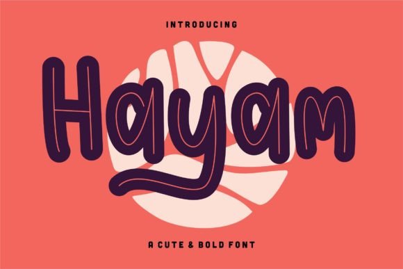 Hayam: A Bold Font for Creative Projects