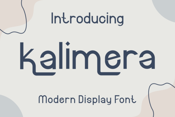 Kalimera: A Stylish Font for Business Branding