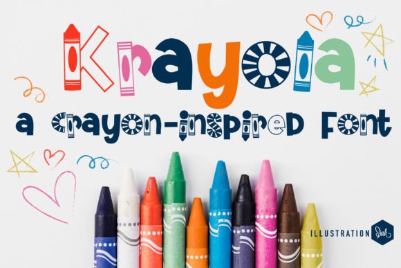 Krayola Font for Creative Projects