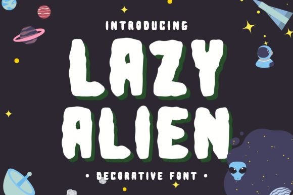 Lazy Alien Font for Bold Branding