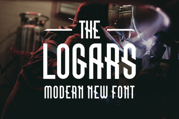 Logars: A Stylish Display Font for Creative Projects