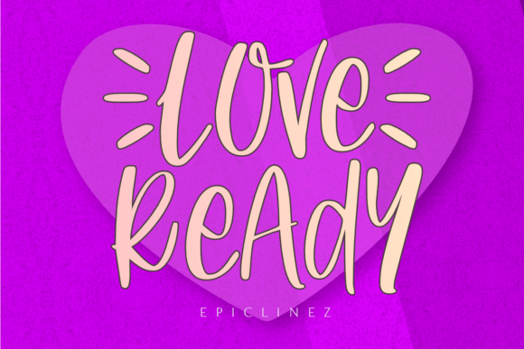 Love Ready Font for Web Design