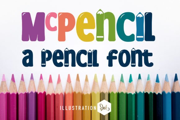 Mcpencil: A Cute Font for Business Branding