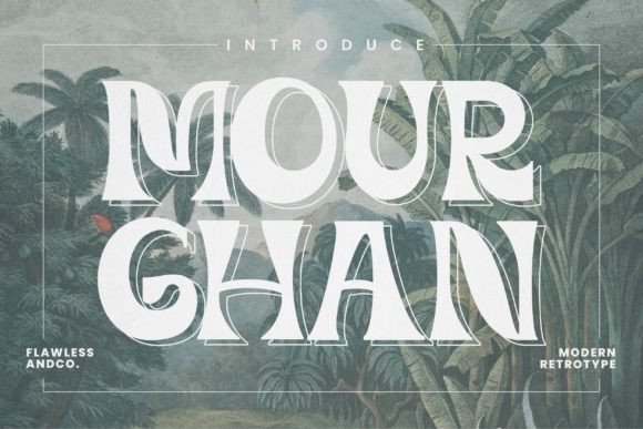 Mourghan Font for Creative Projects