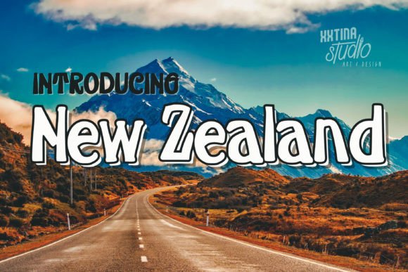 New Zealand Font: A Fresh Display Type