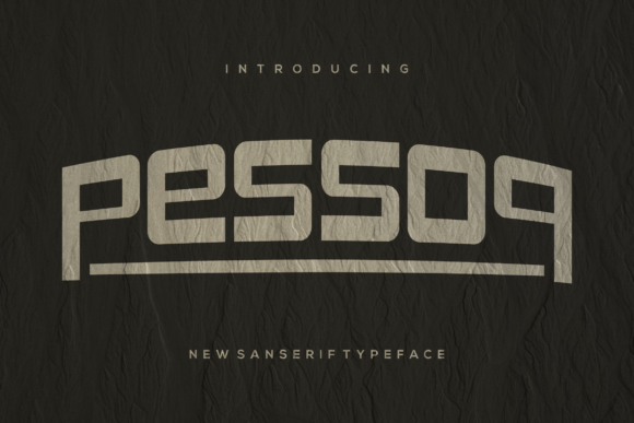 Pessoq Font: Modern Display Type for Creative Makers