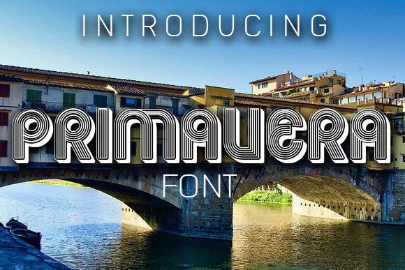 Primavera Font for Creative Makers
