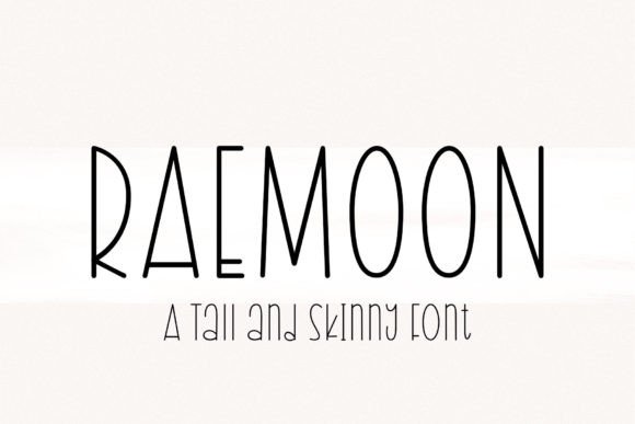 Raemoon Font: A Stylish Display for Farmhouse Branding