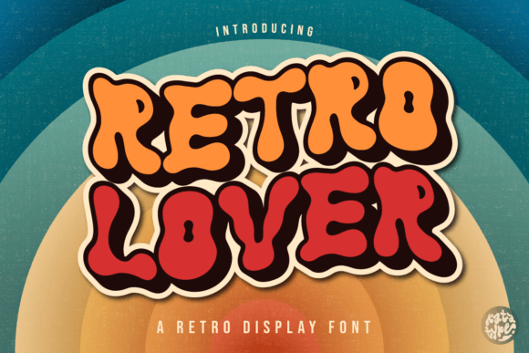 Retro Lover Font for Web Design