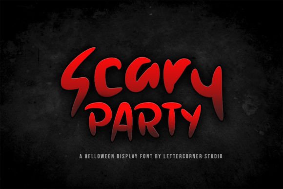 Scary Party Font for Bold Branding