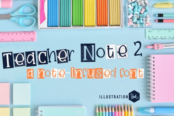 Teacher Note 2 Font