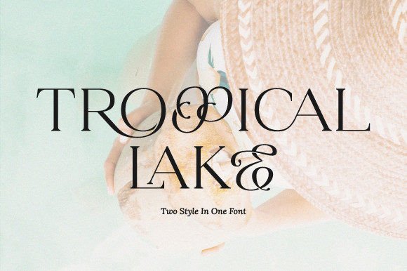 Tropical Lake Font for Bold Branding