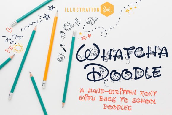 Whatcha Doodle Font for Creative Campaigns
