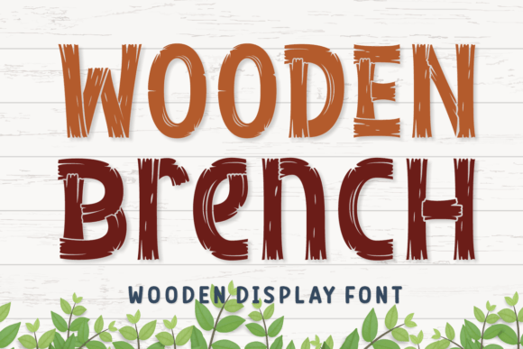 Wooden Brench Font for Bold Campaigns