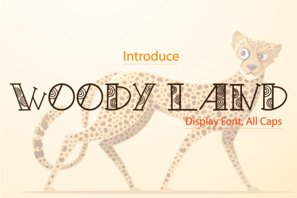 Woody Land Font for Business Branding